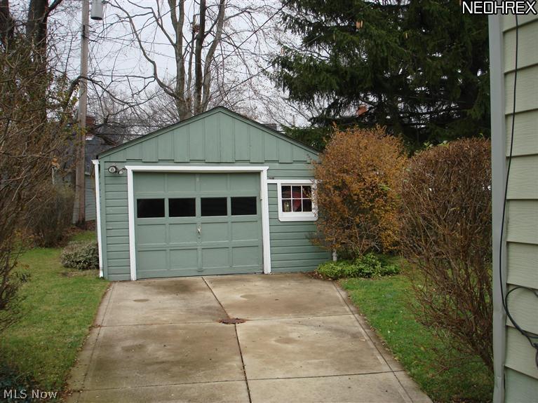 1226 Argonne Road Cleveland, OH 44121 - Photo 19 of 19 Cute 1-car garage has opener and drain with cement drive(1992)
