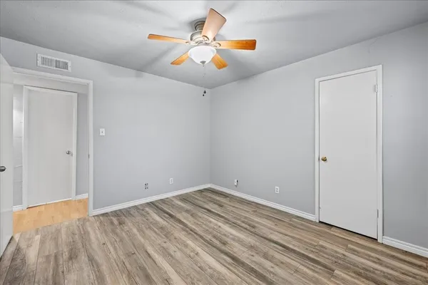 wooden floor in an empty room