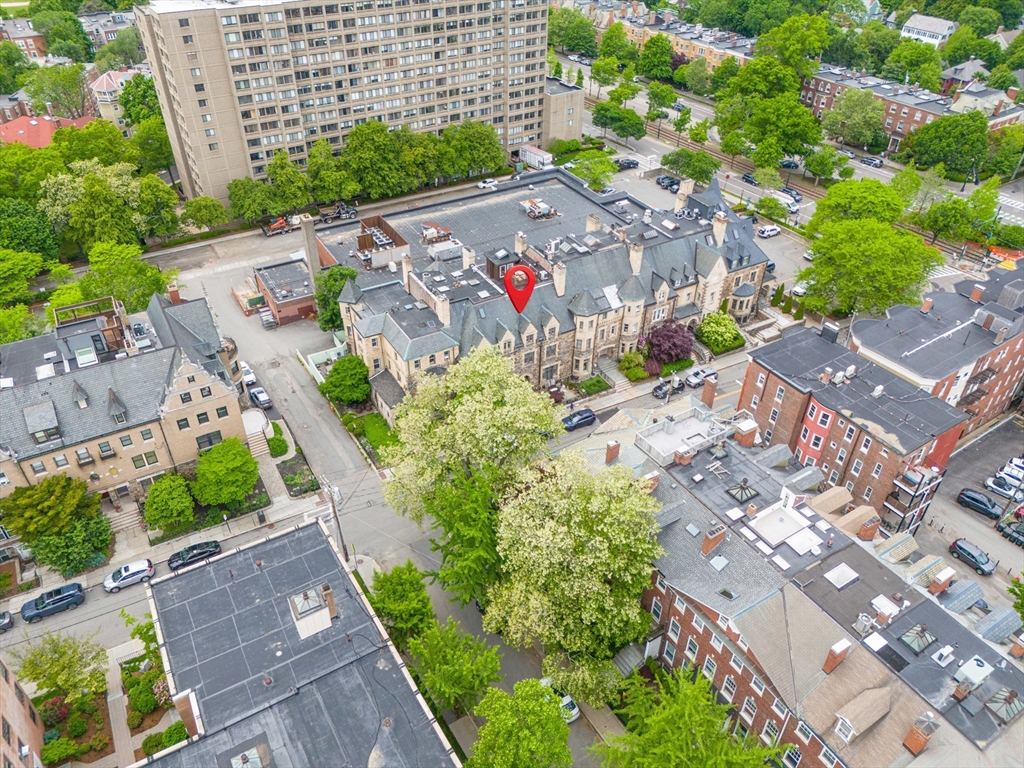 352 Tappan Street, Unit 1 Brookline, MA 02445 - Photo 31 of 42 an aerial view of a city