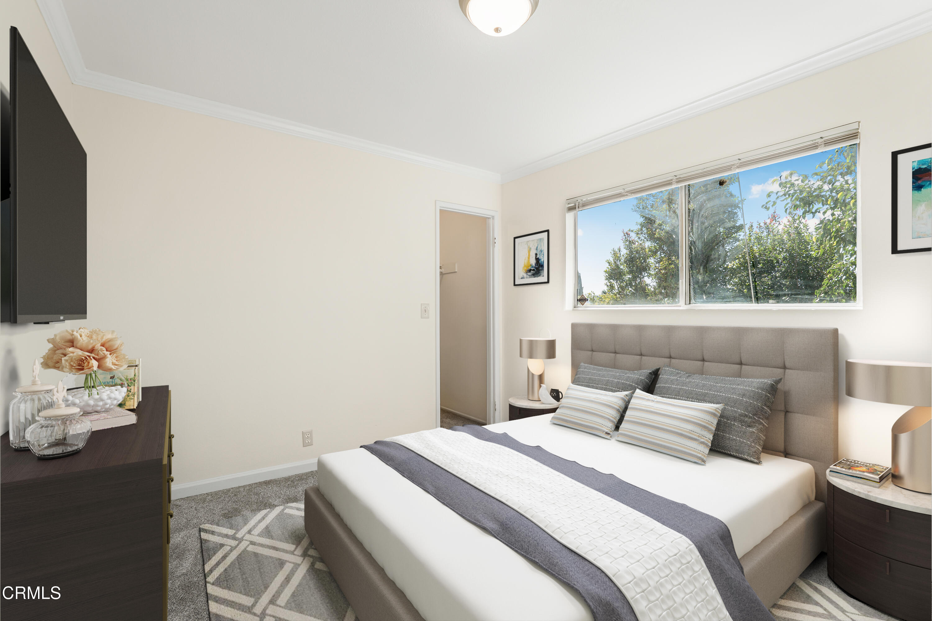 734 Balden Lane Fillmore, CA 93015 - Photo 20 of 46 a bedroom with a bed and a window