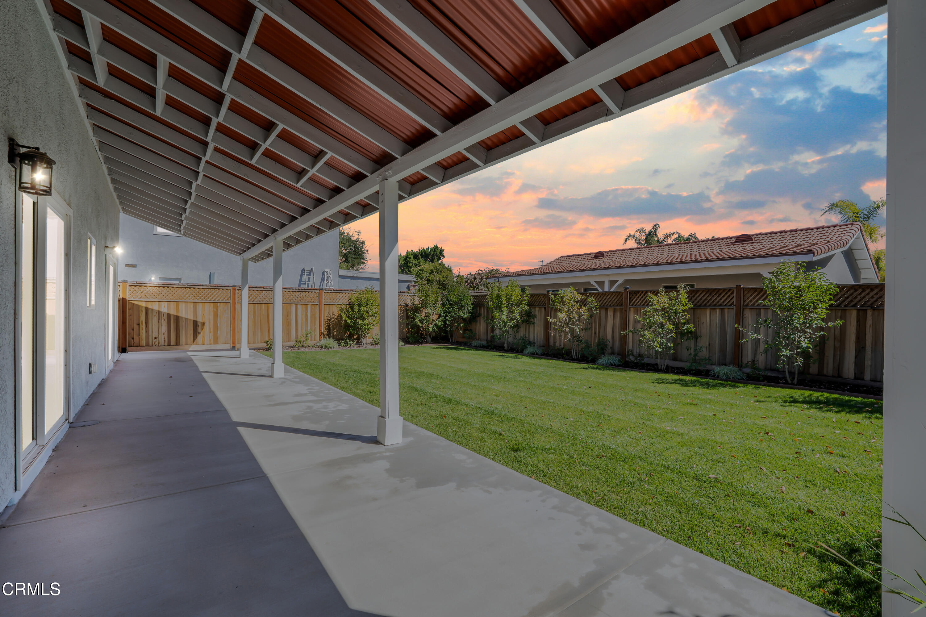 734 Balden Lane Fillmore, CA 93015 - Photo 25 of 46 a view of a porch with a backyard