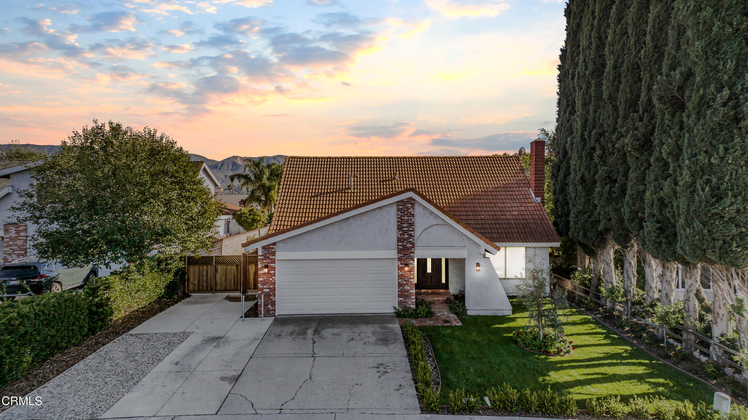 734 Balden Lane Fillmore, CA 93015 - Photo 40 of 46 a view of house with backyard and garden