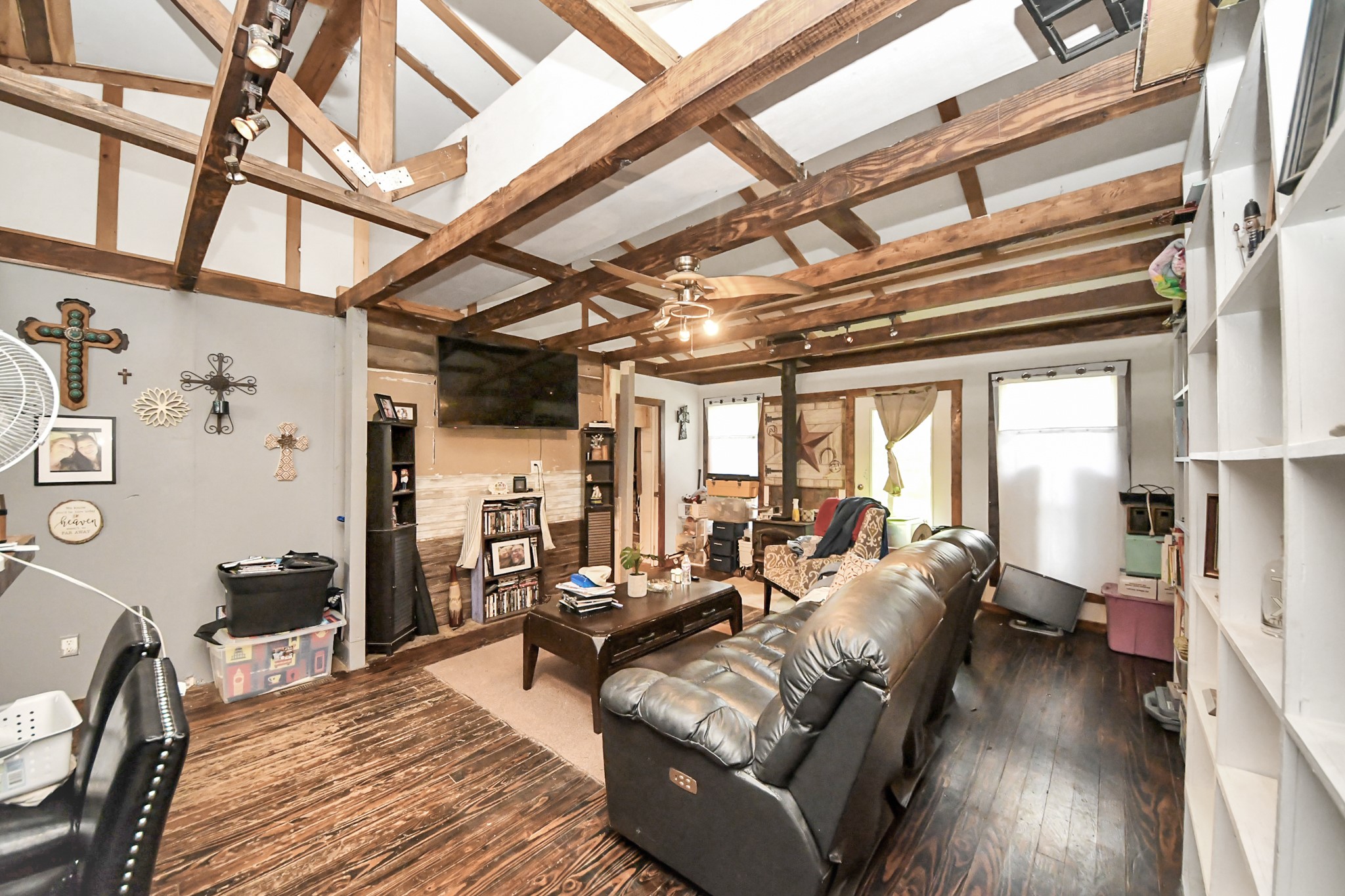 101 Rocky Road Livingston, TX 77351 - Photo 11 of 42 a living room with furniture and a wooden floor