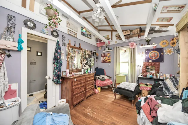 a living room with furniture and a furniture