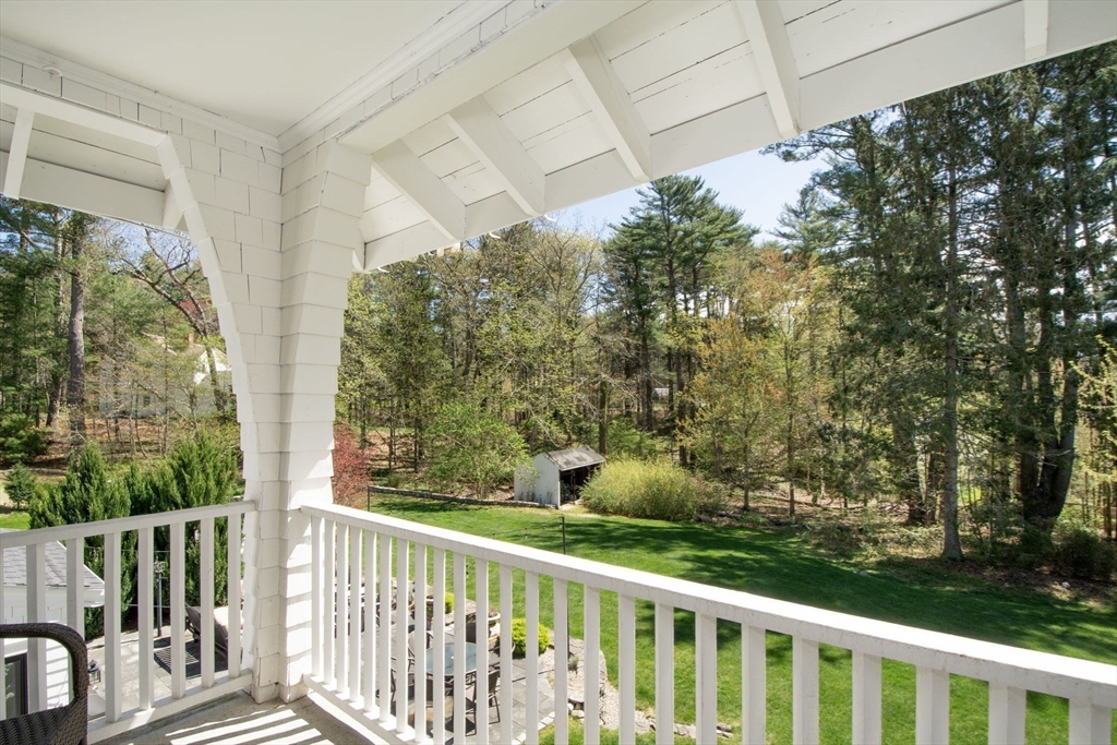41 Brigantine Circle Norwell, MA 02061 - Photo 33 of 37 a view of a balcony with yard