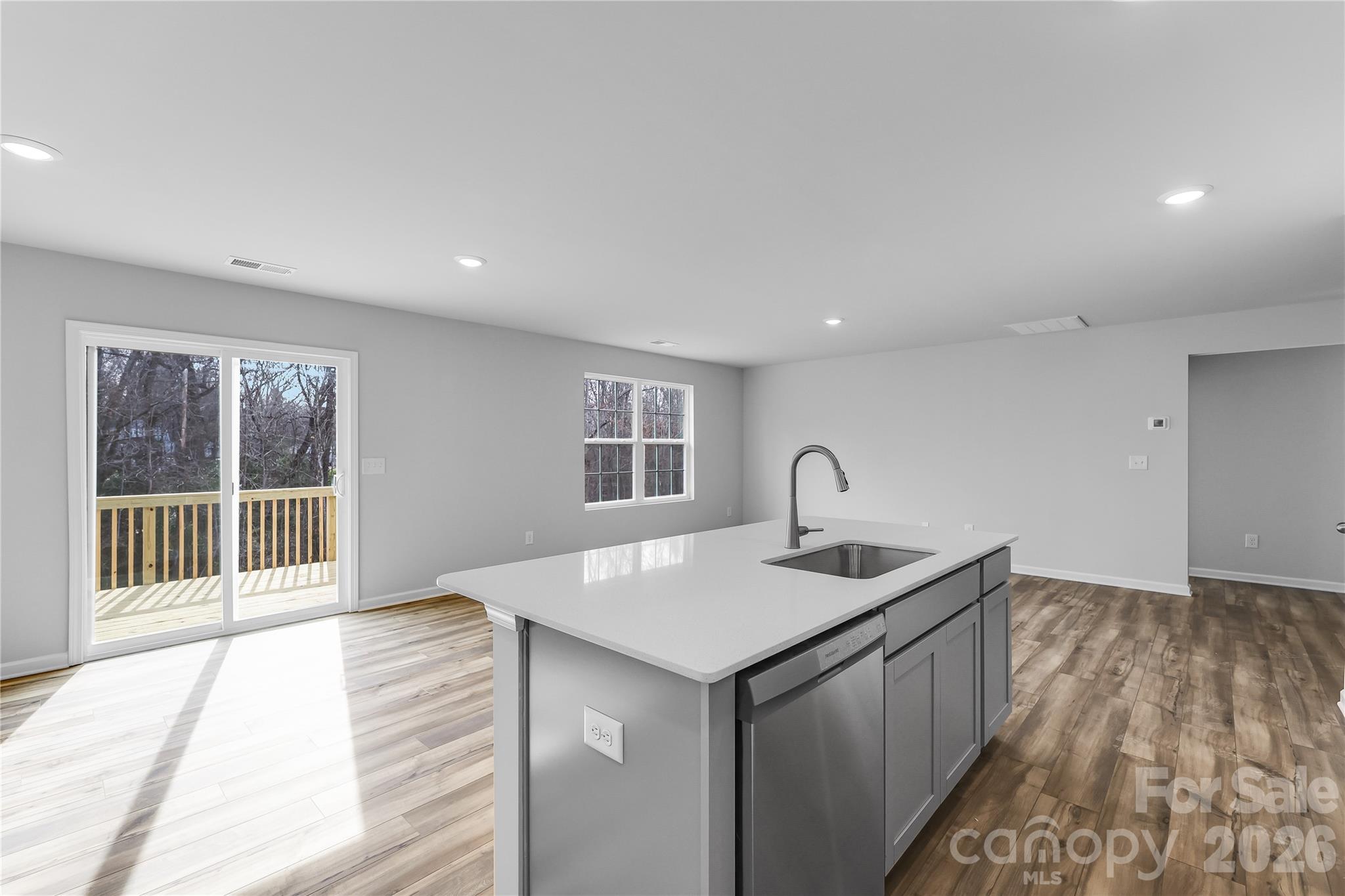 233 West 18th Street Kannapolis, NC 28081 - Photo 14 of 27 a kitchen with sink and window