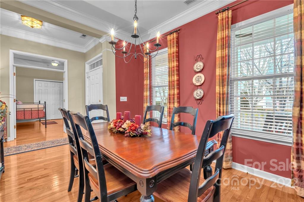 17018 Carlton Way Road Huntersville, NC 28078 - Photo 16 of 42 a dining room with furniture and window