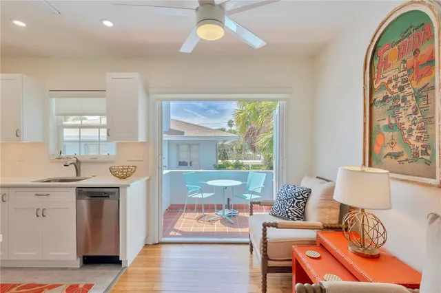 a bed room with a bed and a lamp