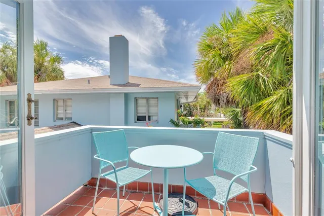 a city view with tall buildings