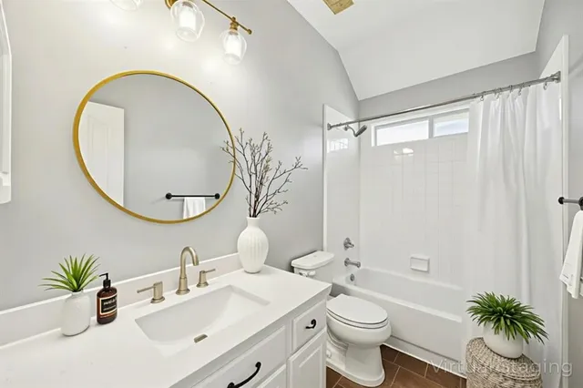 a outdoor space with furniture