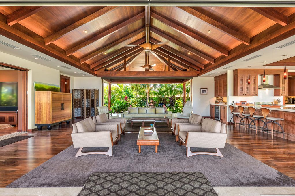 62-3908 Kaunaoa Iki Road Kamuela, HI 96743 - Photo 8 of 21 a living room with furniture and a large window