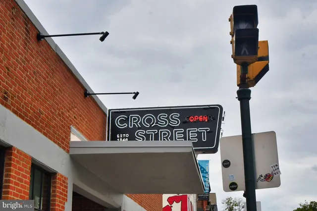a view of a porch with seating space