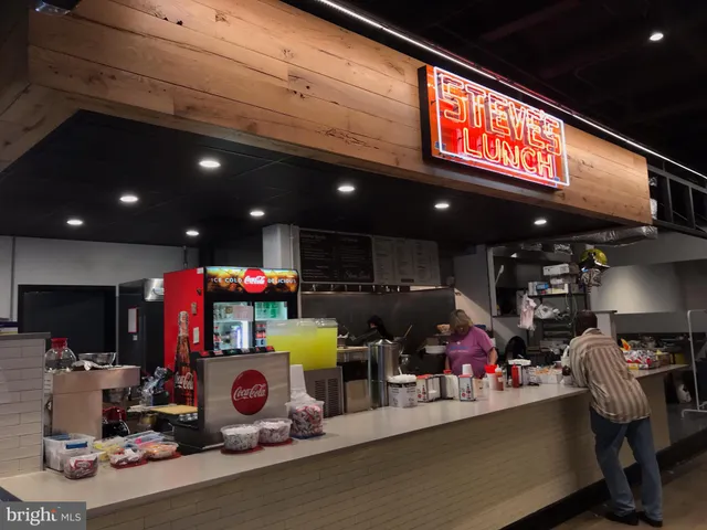 a car parked in front of a building