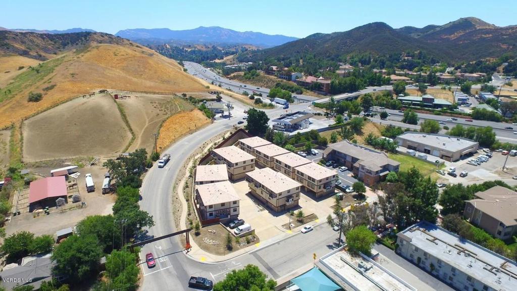 5250 Chesebro Road, Unit 13 Agoura Hills, CA 91301 - Photo 25 of 29 an aerial view of residential house with outdoor space