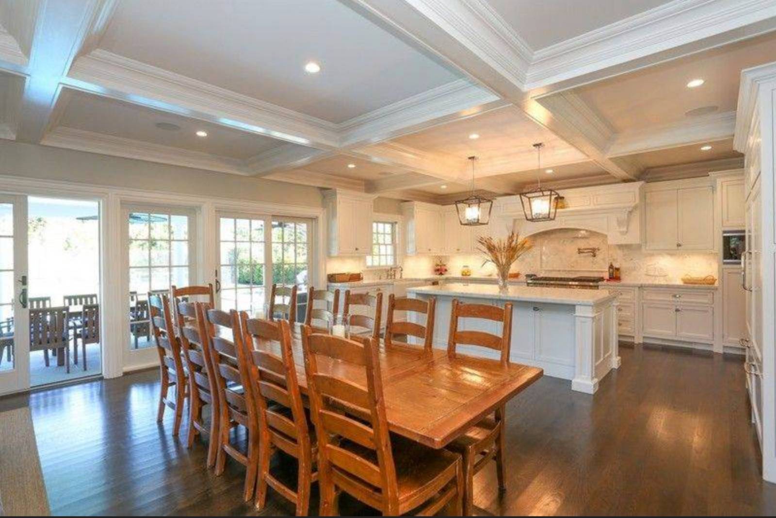 39 Middle Pond Road Southampton, NY 11968 - Photo 2 of 3 a view of a dining area with furniture and wooden floor