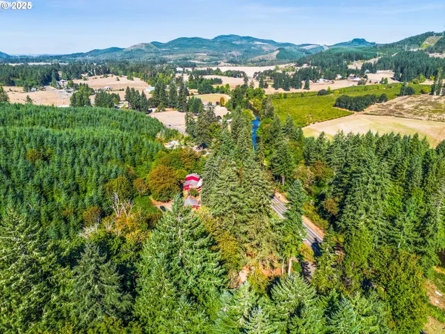 a view of lake and mountain