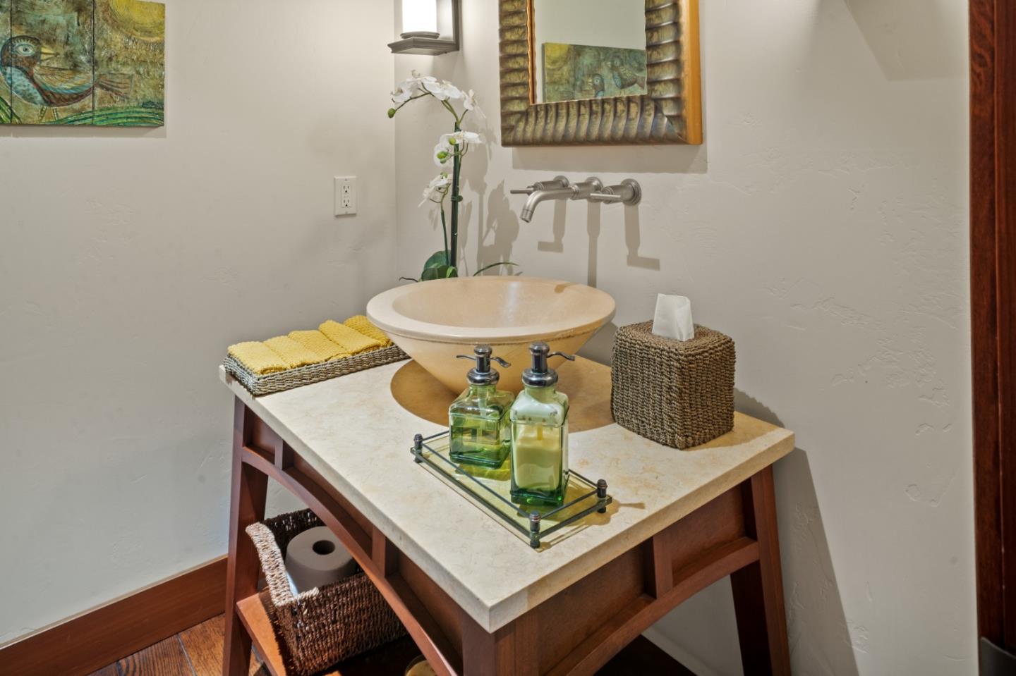 43 Rancho San Carlos Road Carmel, CA 93923 - Photo 12 of 51 a dining room with table and hallway