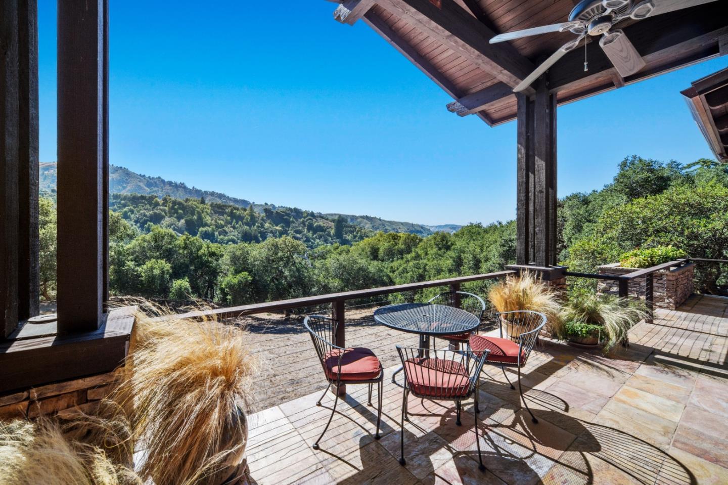 43 Rancho San Carlos Road Carmel, CA 93923 - Photo 31 of 51 a view of chair and tables in the balcony