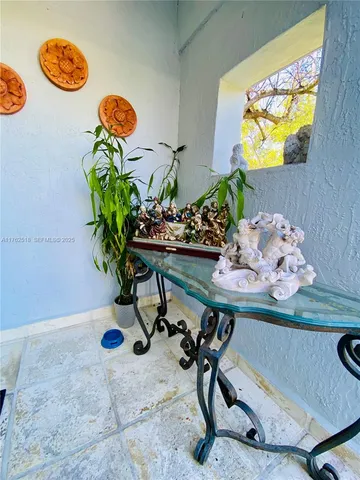 a view of an outdoor space with a lake view