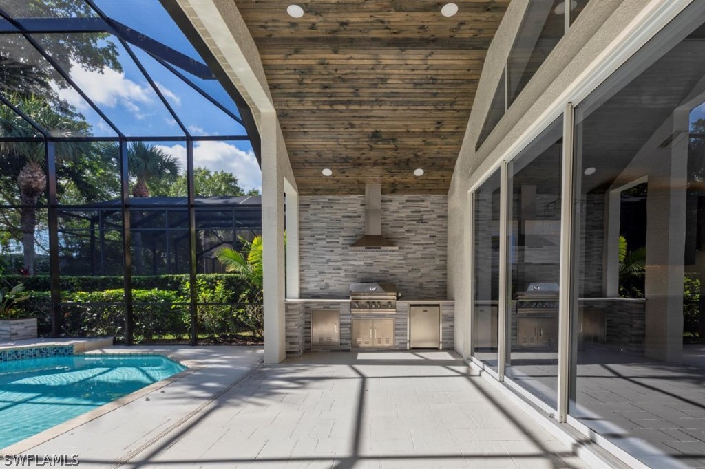 8856 Ventura Way Naples, FL 34109 - Photo 28 of 34 a view of a brick wall with a window
