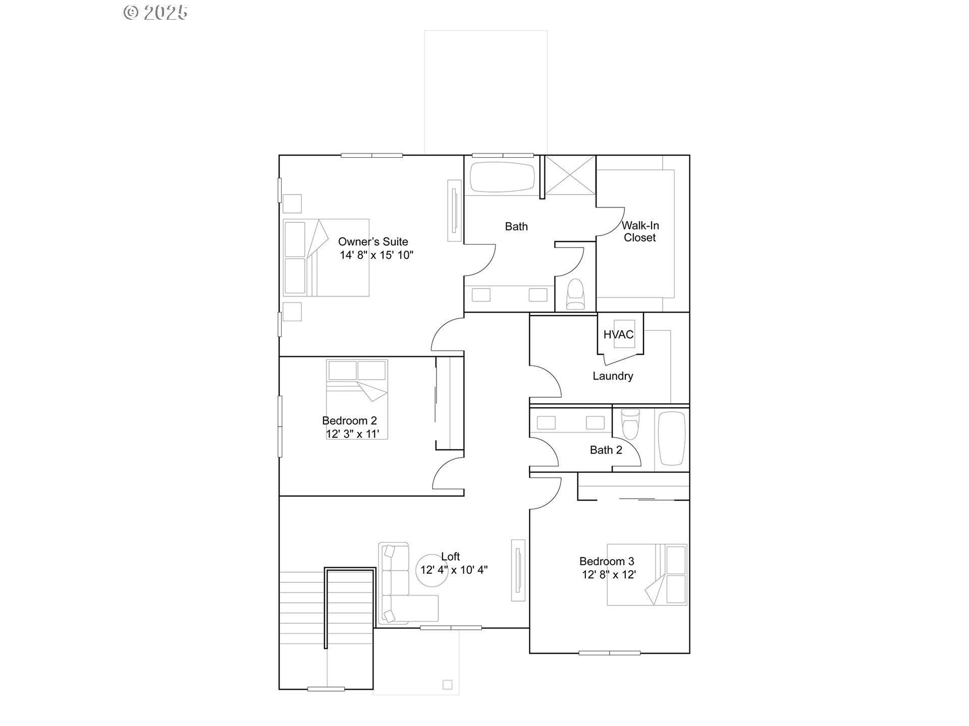 33412 Southwest Callahan Road Scappoose, OR 97056 - Photo 24 of 32 a picture of a floor plan