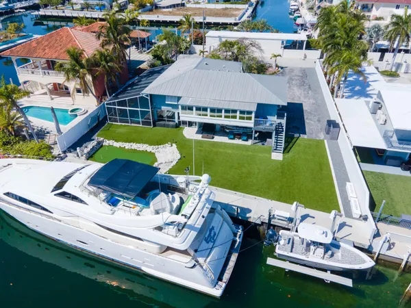 a view of a house with a swimming pool