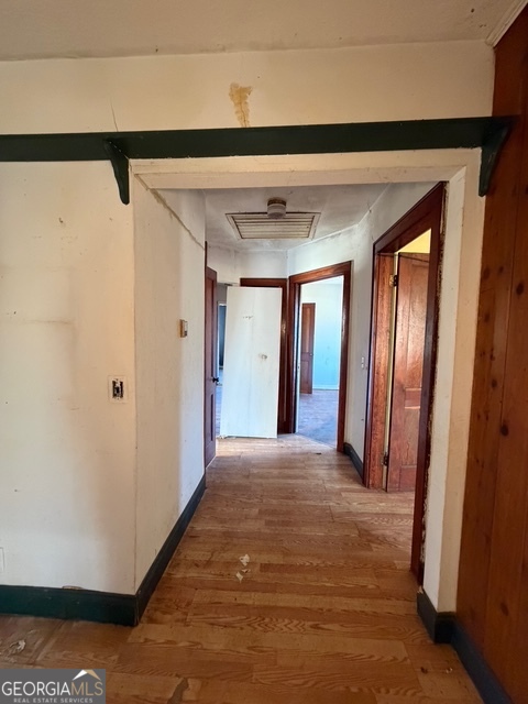 265 Griffin Road Martin, GA 30557 - Photo 11 of 20 a view of a hallway with wooden shelves