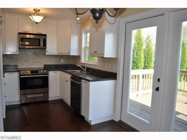2501 Old Linwood Road Lexington, NC 27292 - Photo 5 of 12 Kitchen. new cabinets w/soft-close drawers/doors & new stainless appliances