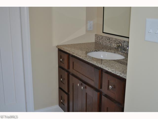 2501 Old Linwood Road Lexington, NC 27292 - Photo 8 of 12 Master Bath/Spa. new vanity with granite countertop, new shower, new fixtures and lighting