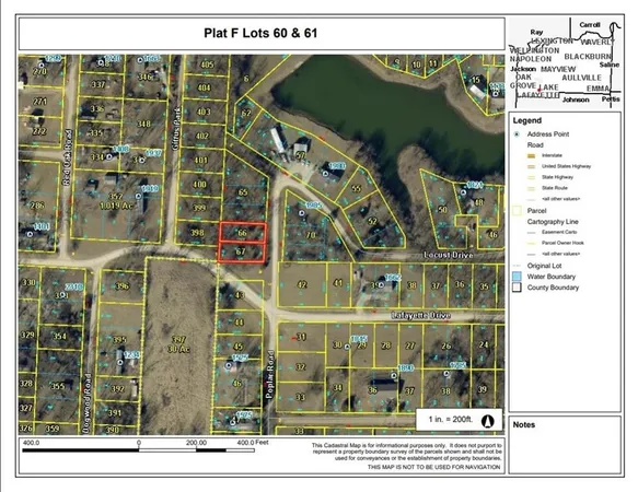 $6,000 | Plat F Lot 60-61 Plat F Road, Odessa, MO 64076