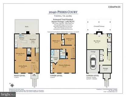 $824,900 | 2040 Pieris Court, Vienna, VA 22182