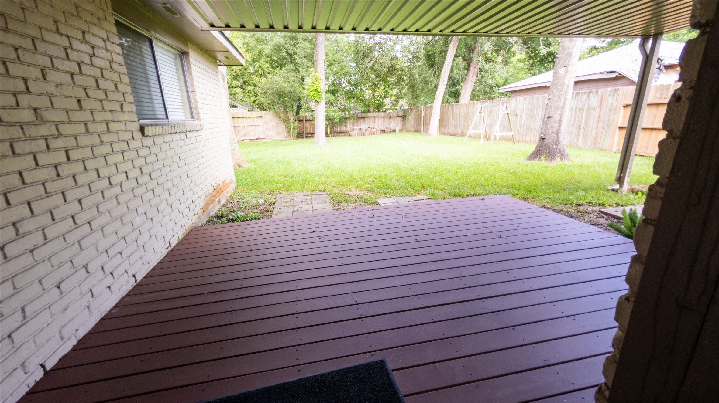 1915 Westlake Road Houston, TX 77062 - Photo 23 of 24 Large backyard w/deck