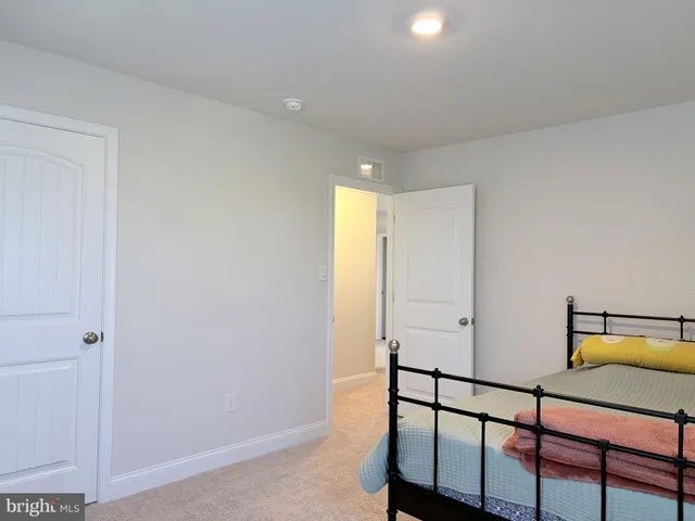 a view of hallway with stairs