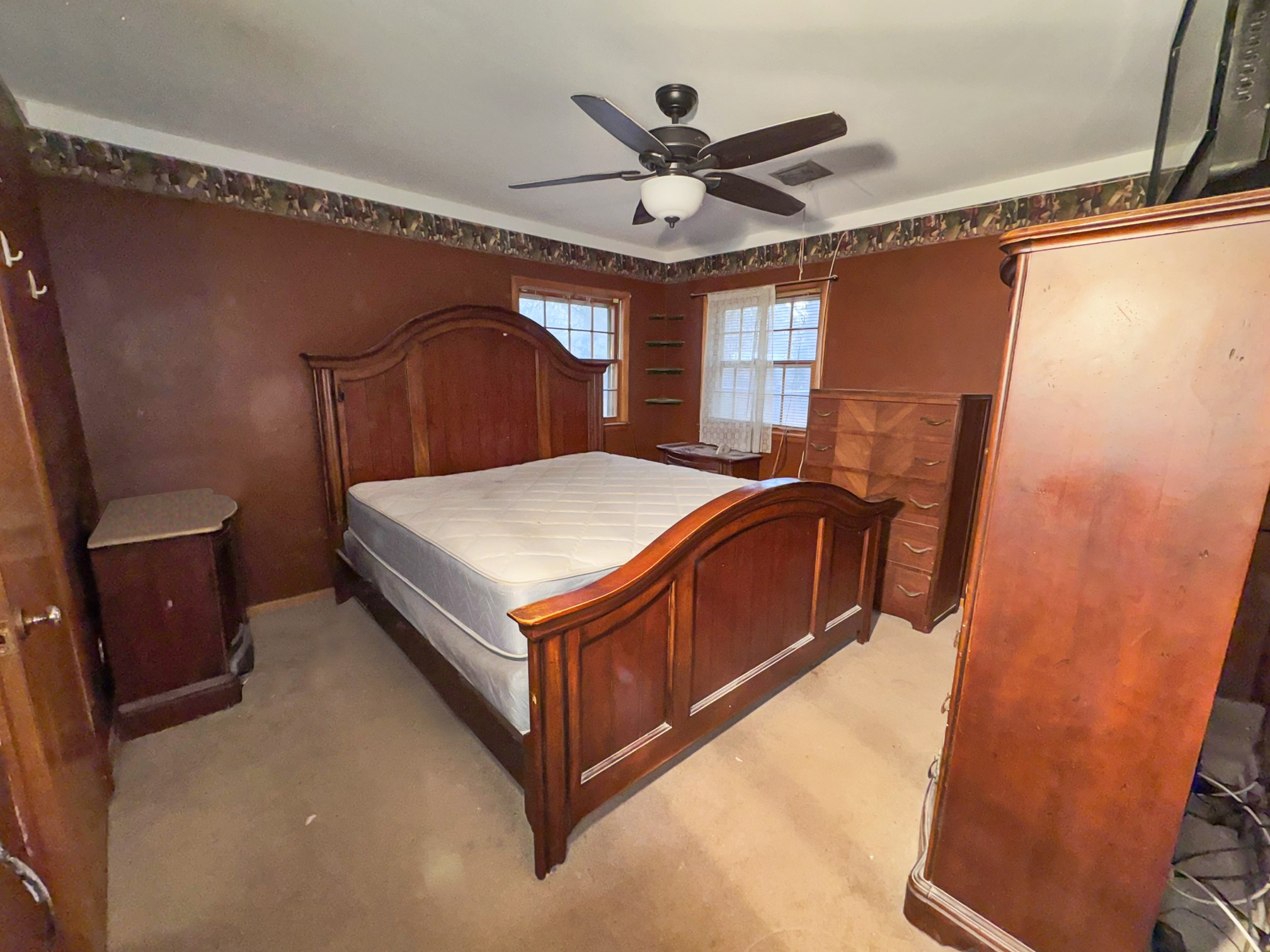1308 Royal Trail Manchester, TN 37355 - Photo 11 of 18 a bed room with a bed and a ceiling fan