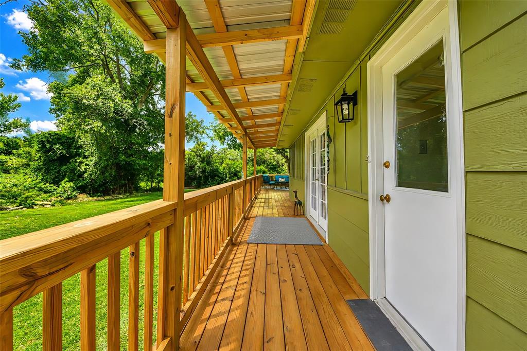 256 Country Club Road Whitney, TX 76692 - Photo 29 of 36 Covered patio of new deck installed less than a year ago