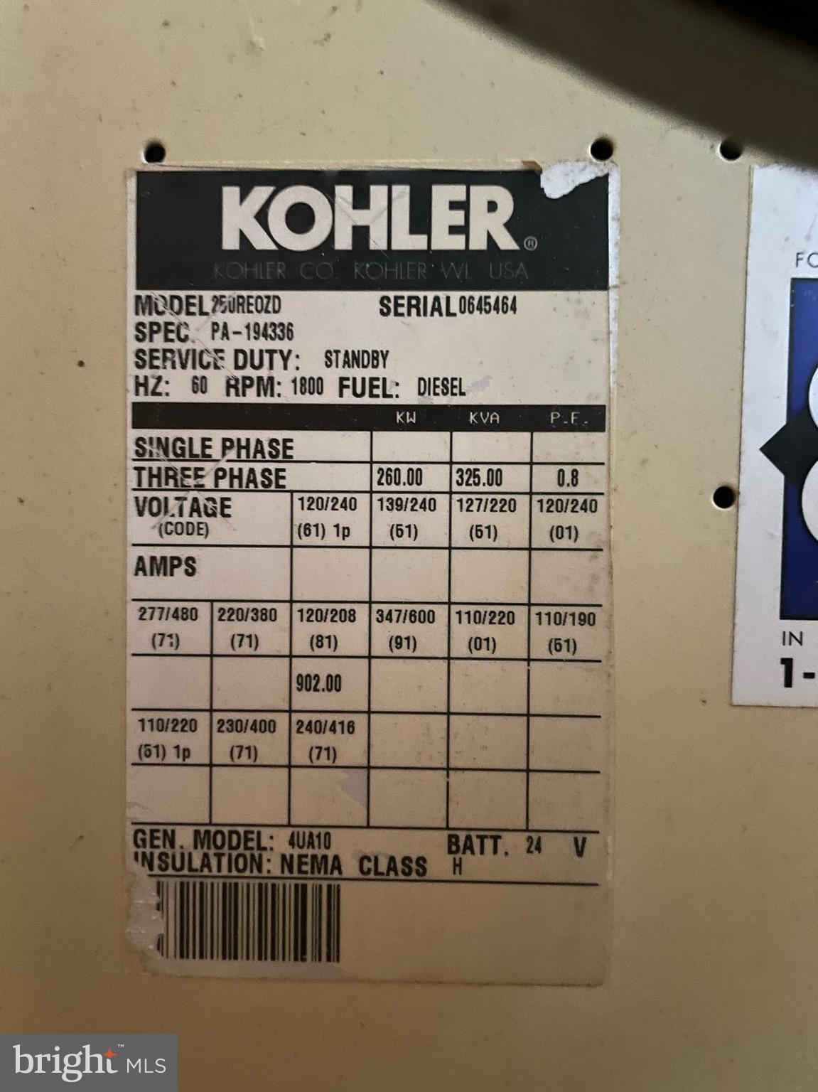 4400 Shelltown Road Marion Station, MD 21838 - Photo 17 of 33 Generator