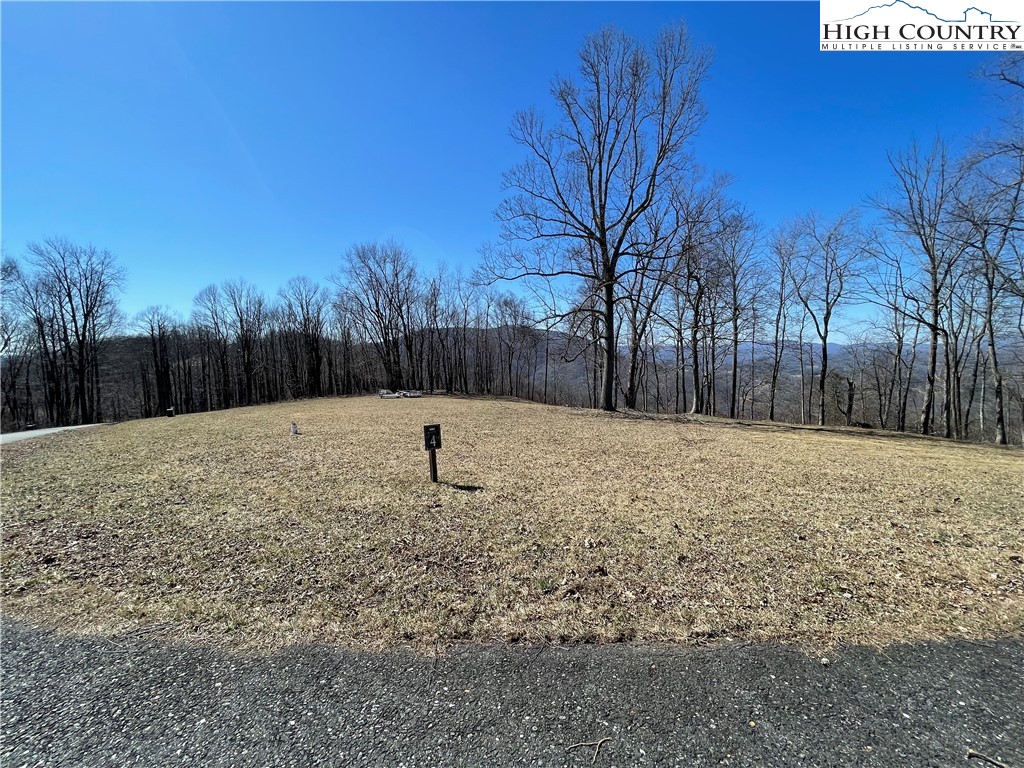 Tbd Lot #4 Tbd Ridge Lansing, NC 28643 - Photo 9 of 23 a view of a backyard with snow