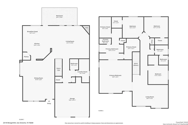 $430,000 | 23118 Bengal Brook, San Antonio, TX 78258