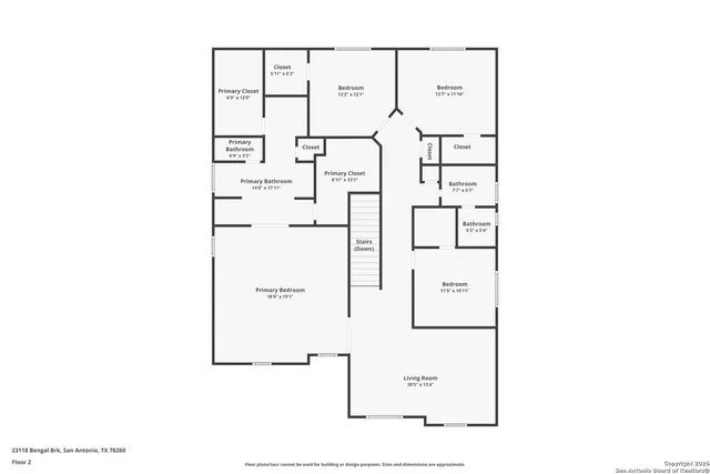 $430,000 | 23118 Bengal Brook, San Antonio, TX 78258