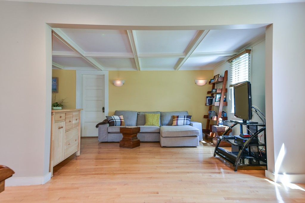 5 Lupine Road Natick, MA 01760 - Photo 9 of 29 a living room with furniture and a flat screen tv