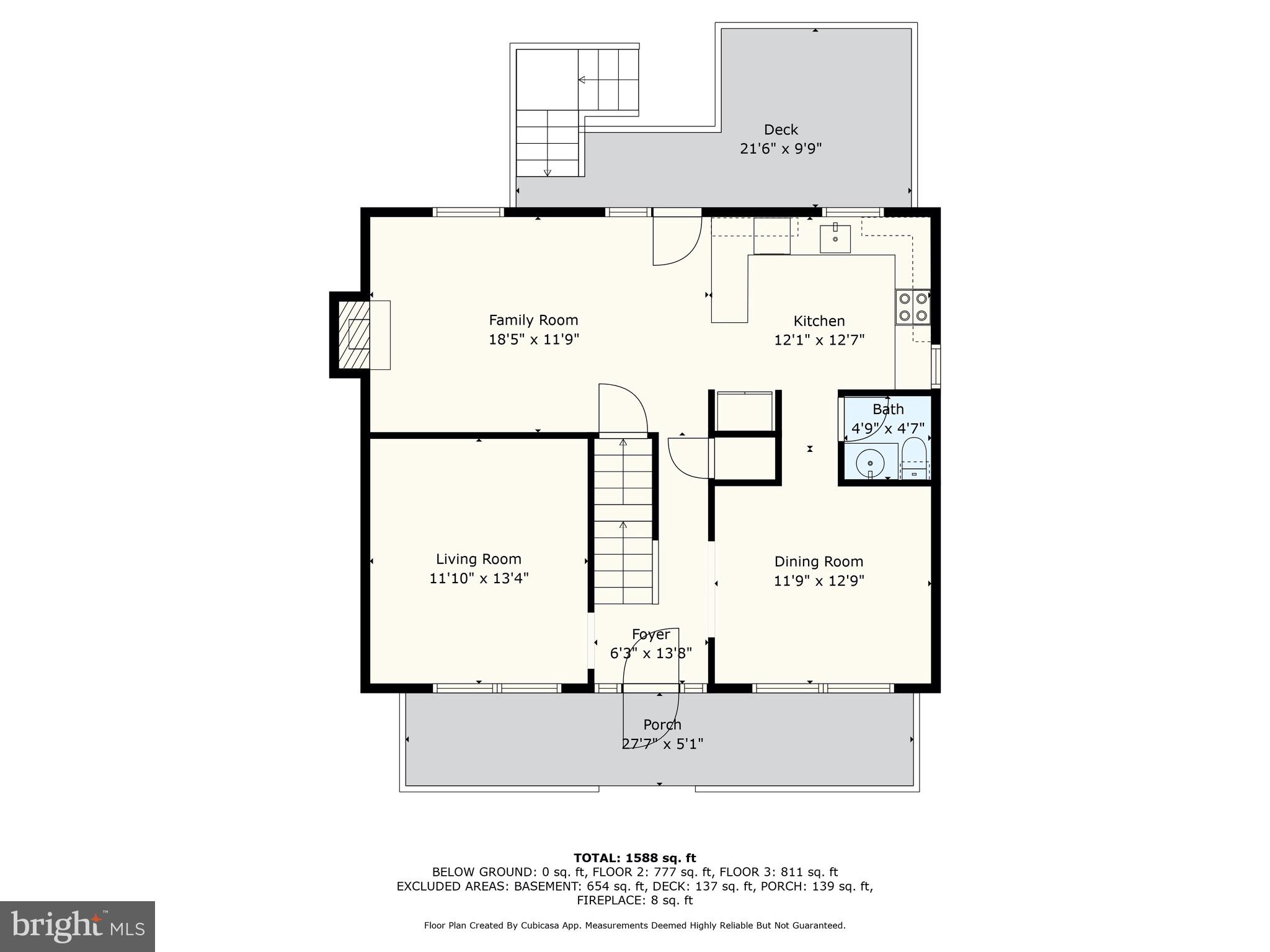 236 Ashland Road Cockeysville, MD 21030 - Photo 55 of 57 Main Level Floor Plan