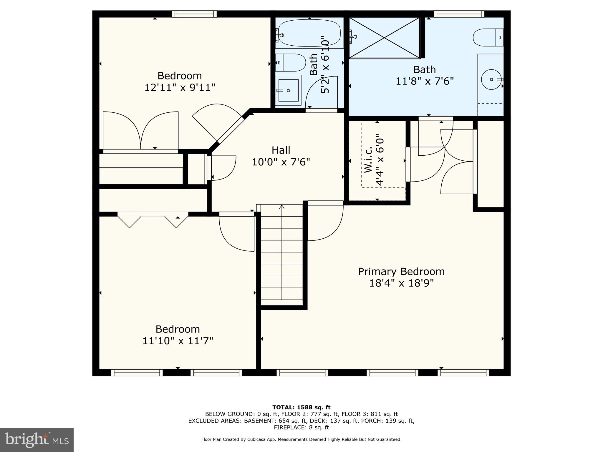 236 Ashland Road Cockeysville, MD 21030 - Photo 56 of 57 Upper Floor Plan