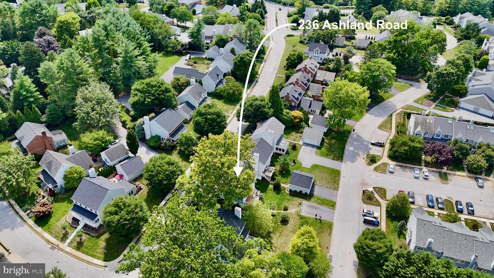 236 Ashland Road Cockeysville, MD 21030 - Photo 54 of 57 Ashland Community Aerial