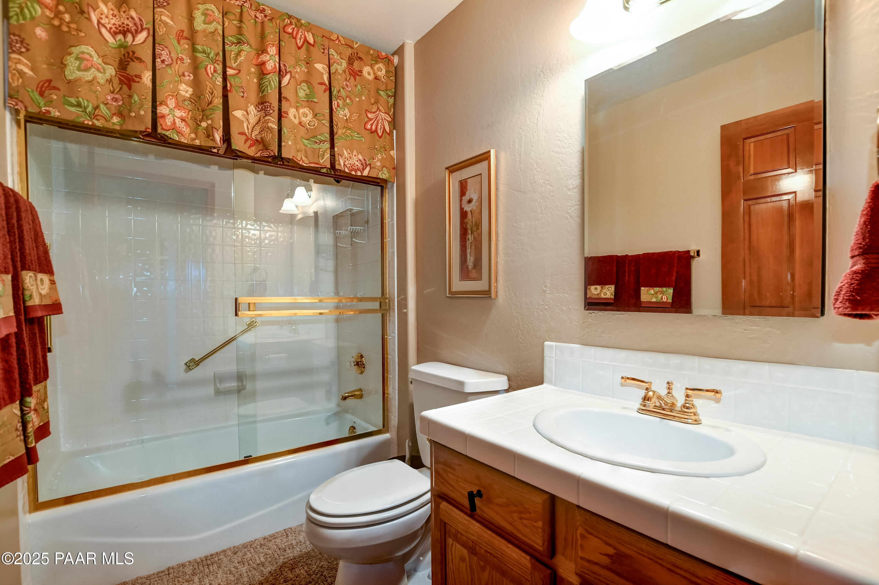 1881 Forest View Prescott, AZ 86305 - Photo 25 of 46 a bathroom with a sink a toilet and shower