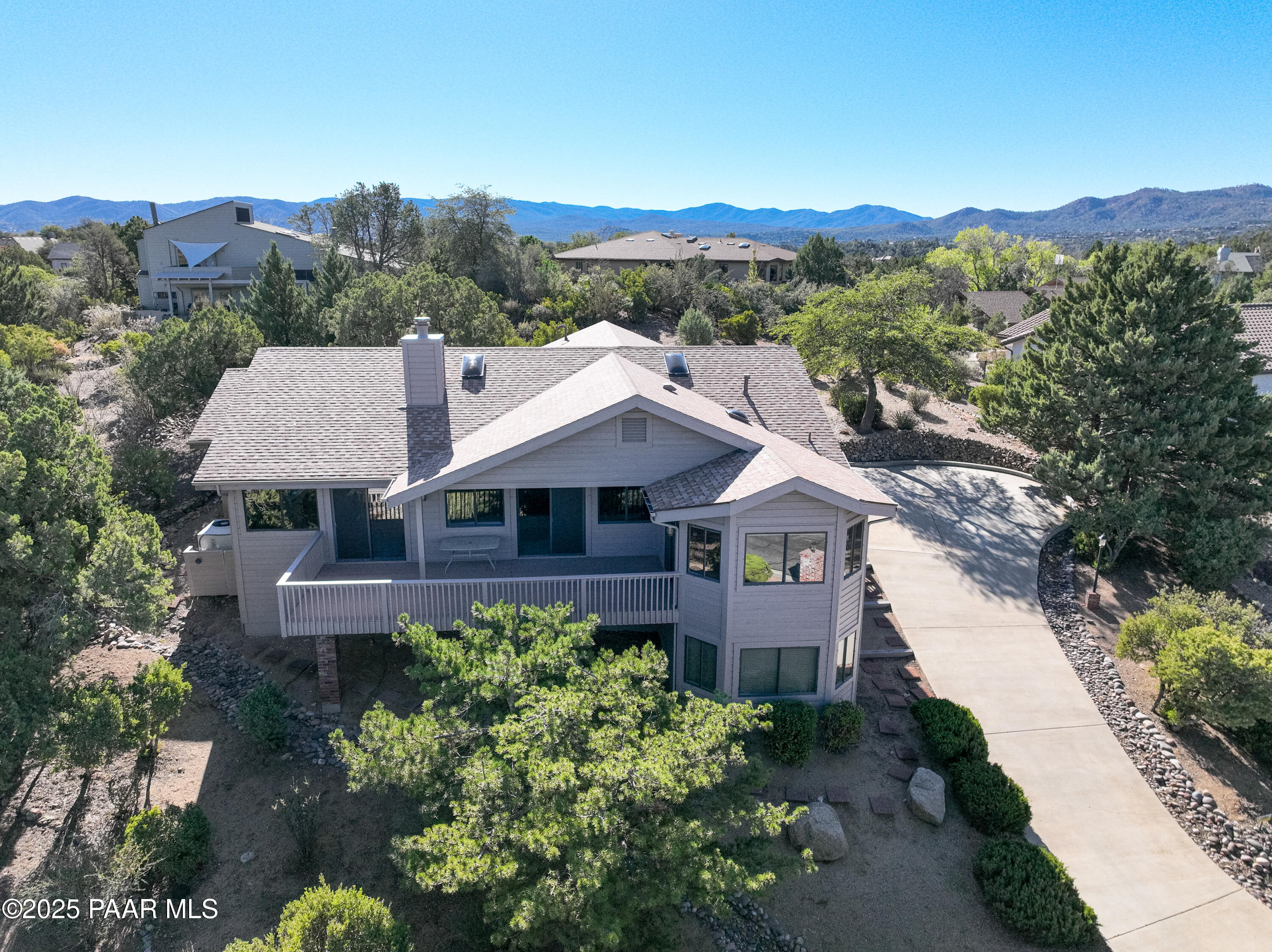 1881 Forest View Prescott, AZ 86305 - Photo 3 of 46 an aerial view of a house