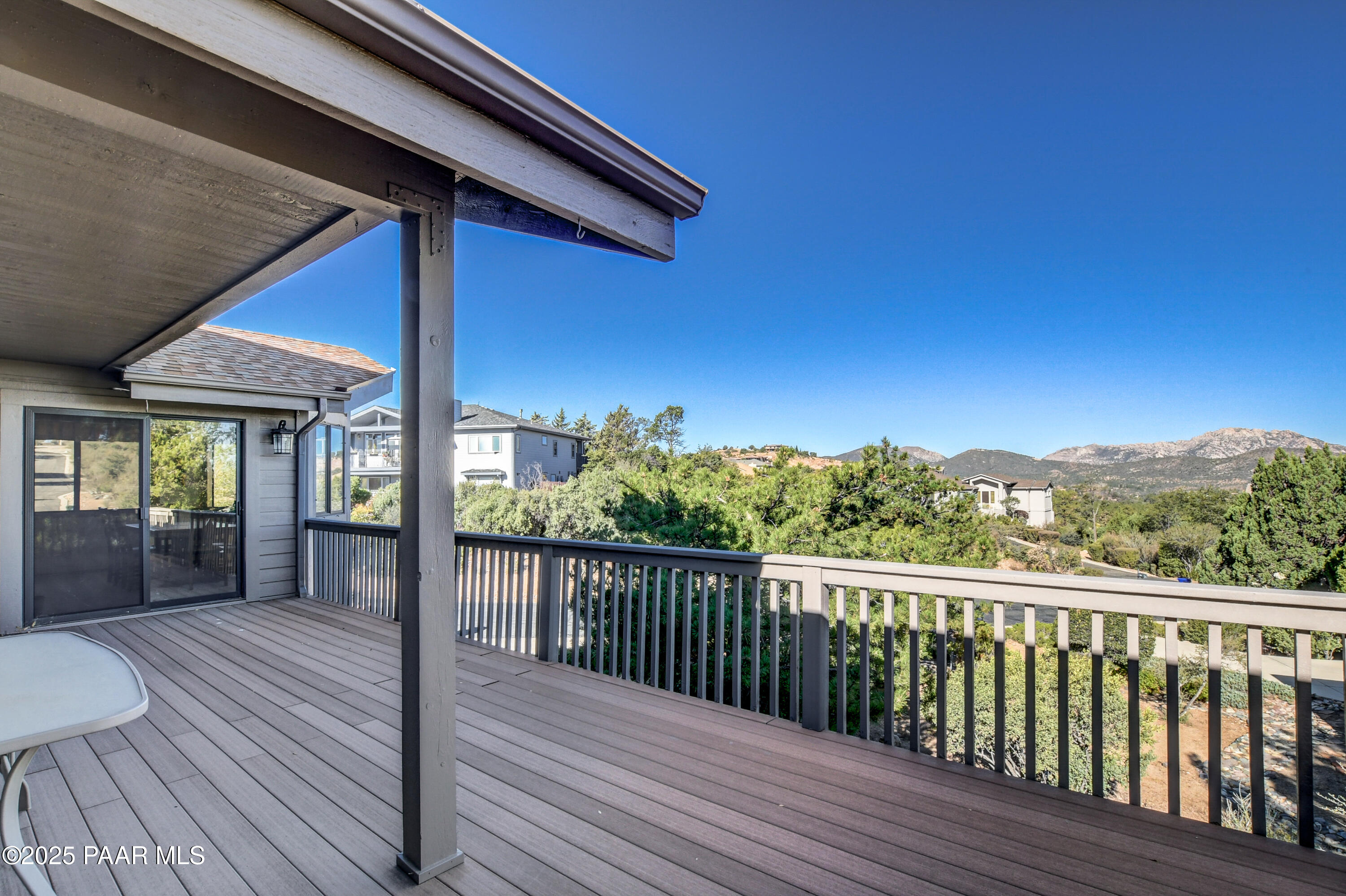 1881 Forest View Prescott, AZ 86305 - Photo 31 of 46 a view of a house with wooden deck