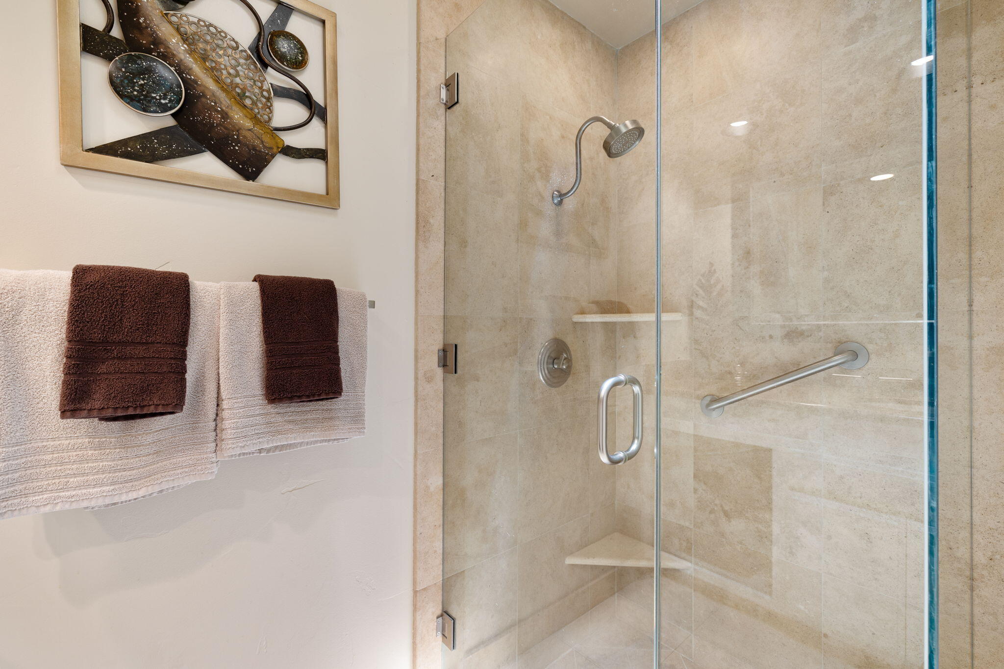 4 Barnard Court Rancho Mirage, CA 92270 - Photo 45 of 62 a bathroom with a shower