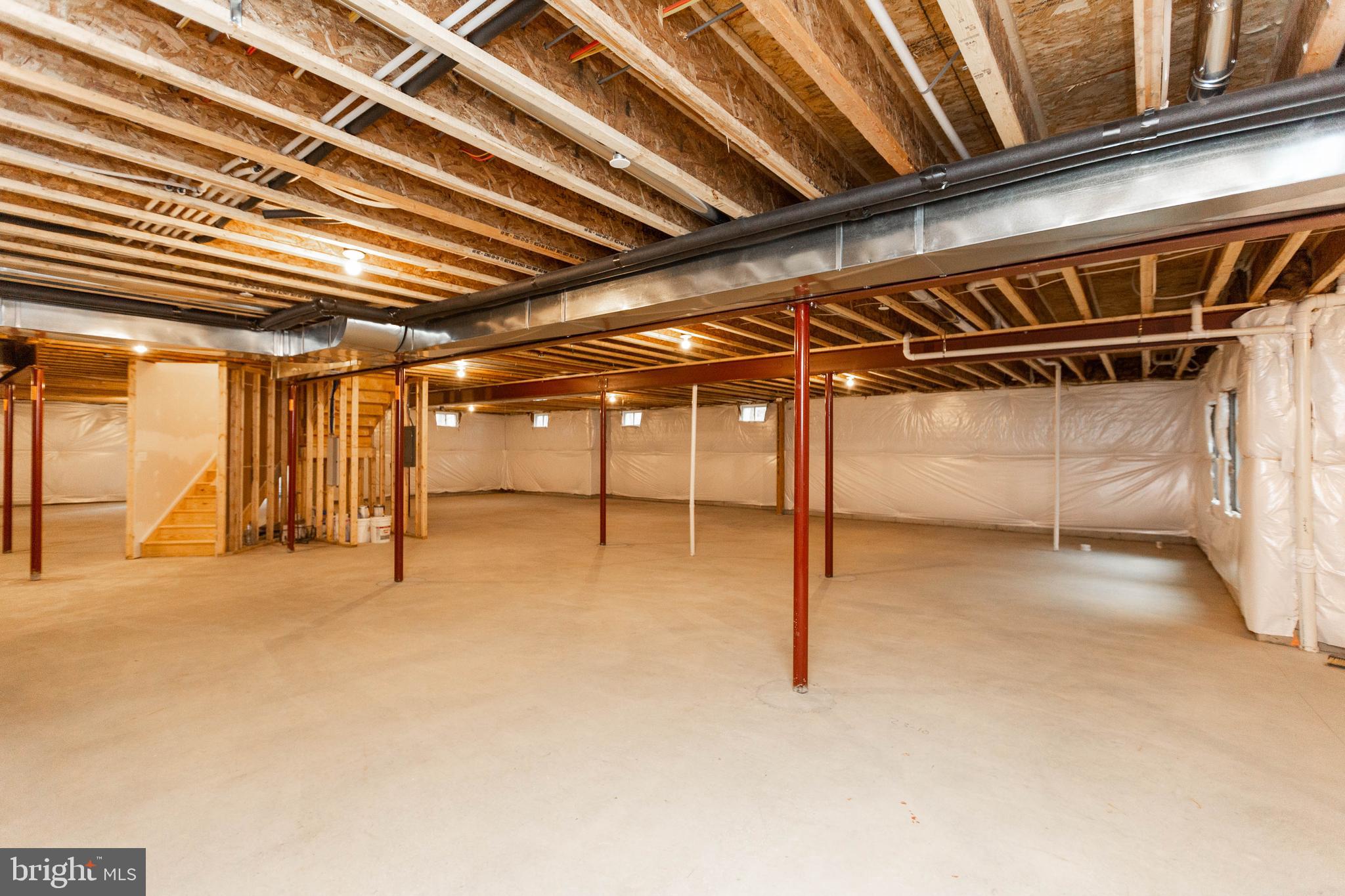 2125 Dixon Road Frederick, MD 21704 - Photo 56 of 57 Large unfinished basement.
