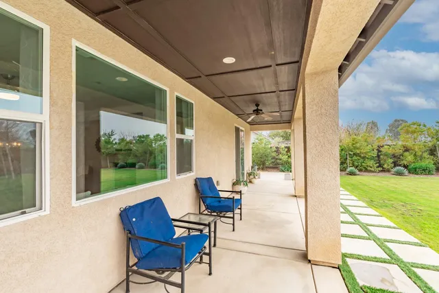 a view of a backyard with a garden