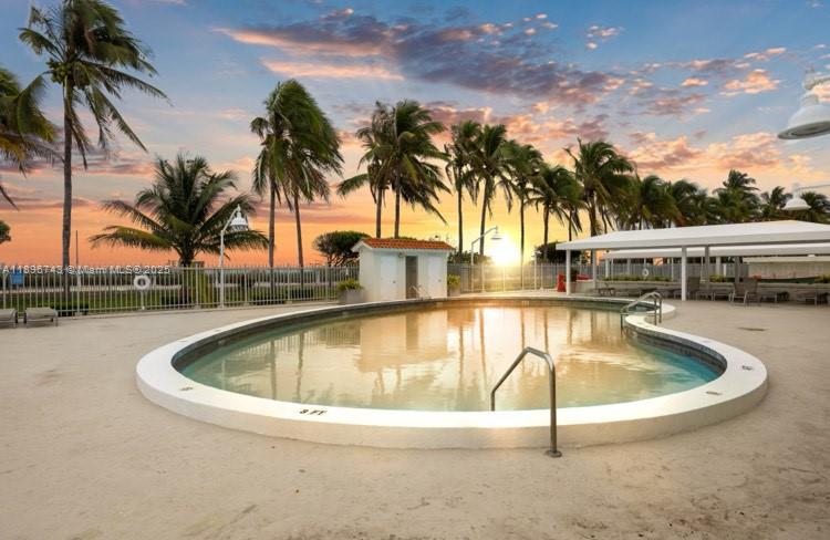 2899 Collins Avenue, Unit 1638 Miami Beach, FL 33140 - Photo 10 of 14 a view of outdoor space yard swimming pool and patio